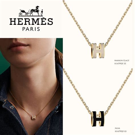 hermes mini pop h necklace|hermes pop h pendant.